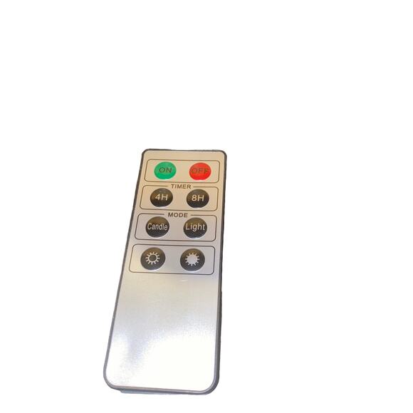 Flameless Electric Fake Faux Candle Set with Remote Batteries not included 3 - Picture 3 of 6